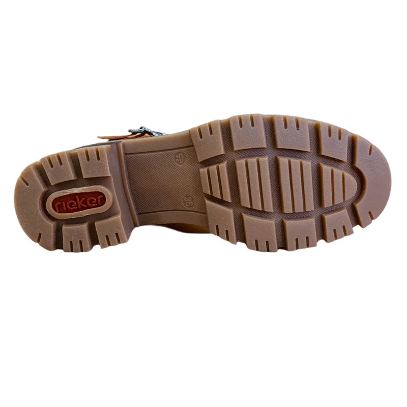 Rieker Stiefelette mit Fleecefutter für Damen - Braun