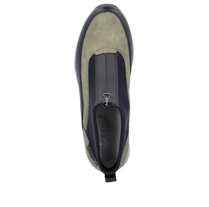 Rieker Fashion-Stiefelette für Damen – Grün