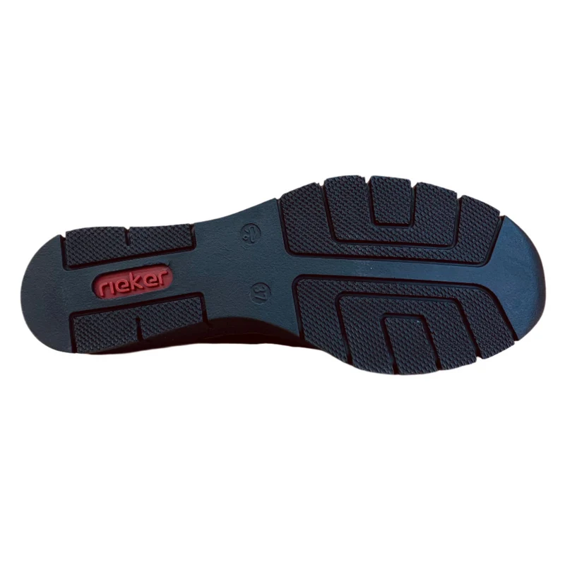 Rieker Loafer mit Keilabsatz für Damen - Marineblau