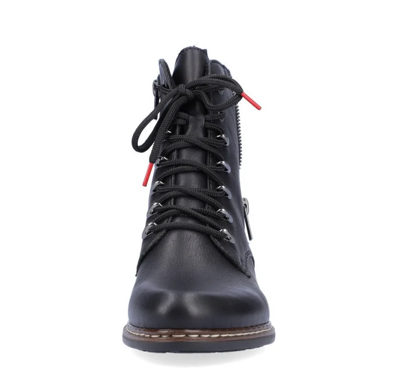 Rieker Stiefelette mit Fleecefutter für Damen - Schwarz