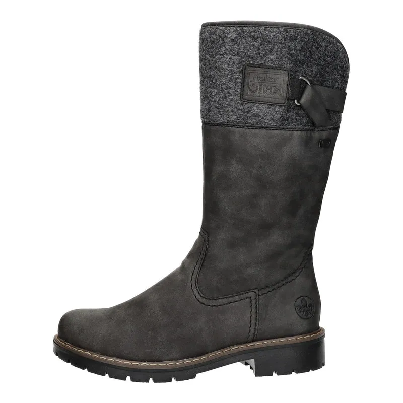 Rieker Langschaftstiefel Warmfutter bis 35mm Absatz (casual)
