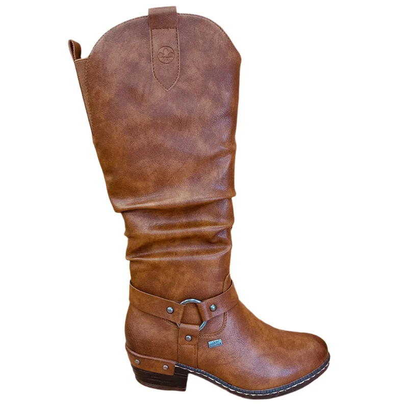 Rieker Hohe Stiefel mit Fleecefutter für Damen - Braun