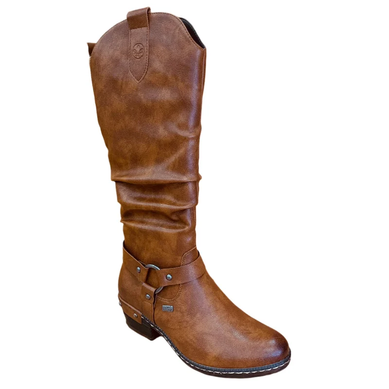 Rieker Hohe Stiefel mit Fleecefutter für Damen - Braun