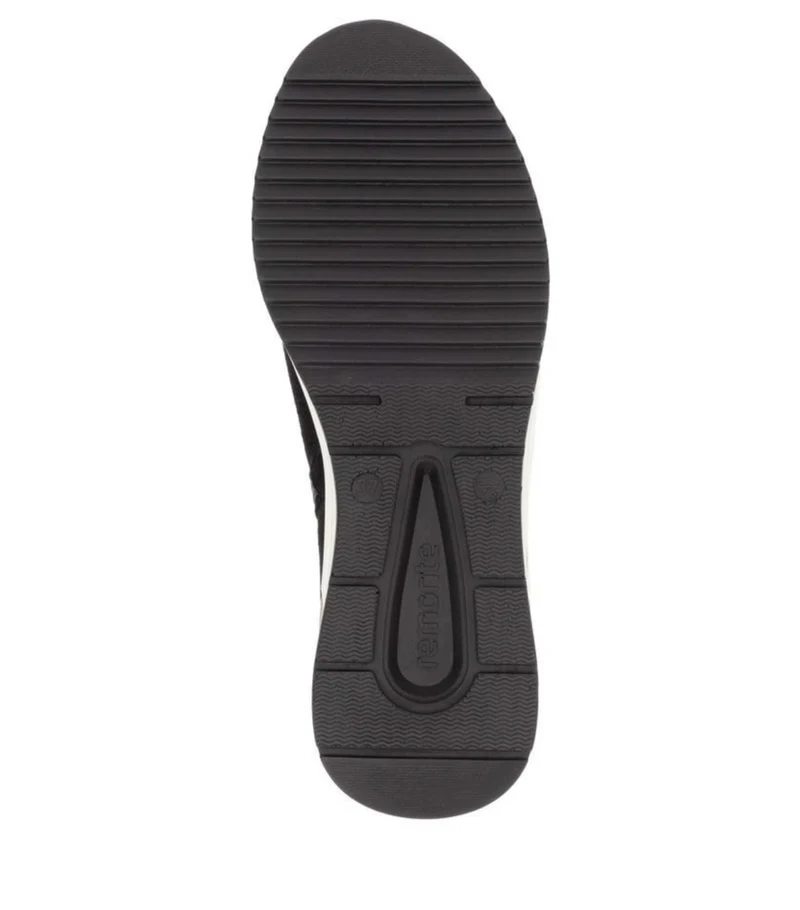 Remonte Stiefelette aus Wildleder für Damen - Schwarz