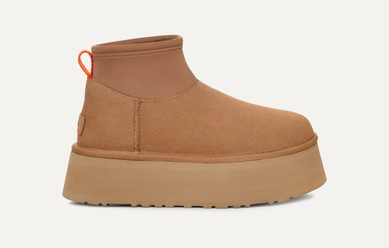 UGG Mini Dipper Stiefel für Damen - Kastanie