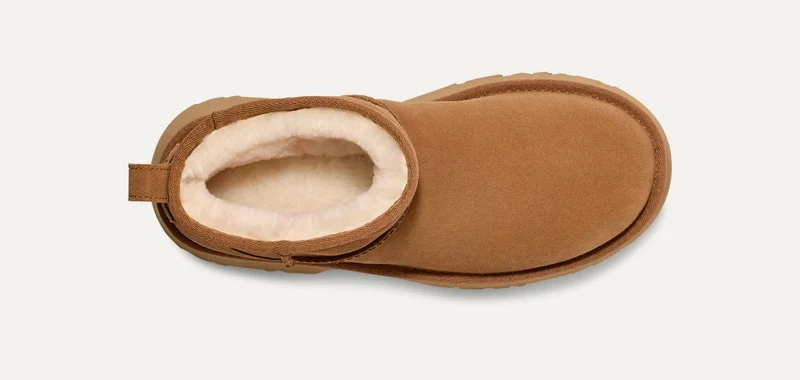 UGG Classic Ultra Mini New Heights Stiefel für Damen - Kastanie