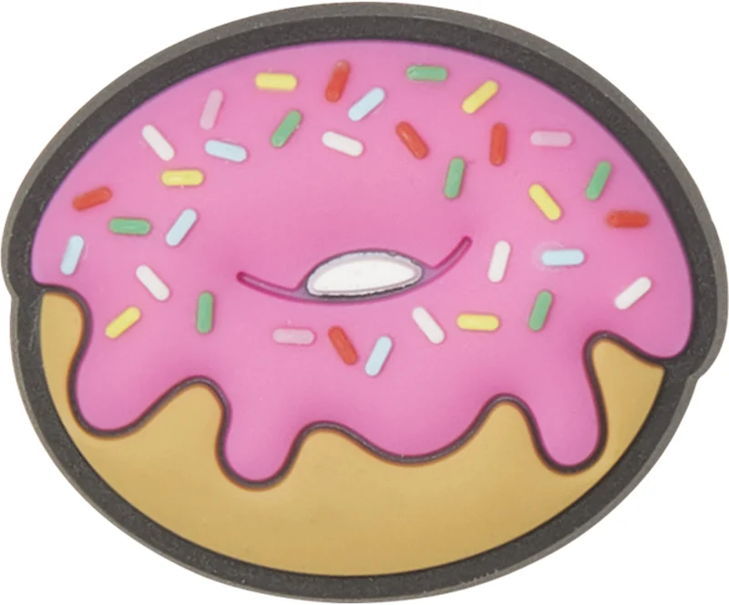 Crocs Jibbitz Rosa Donut-Anhänger