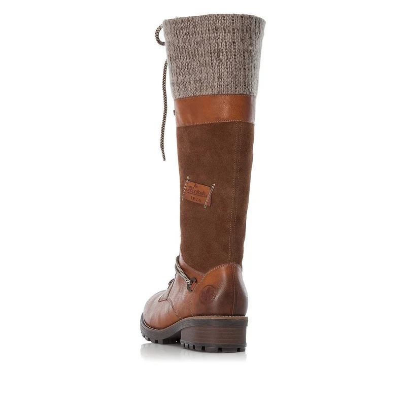 Rieker Damenmode Hohe Lederstiefel - Braun