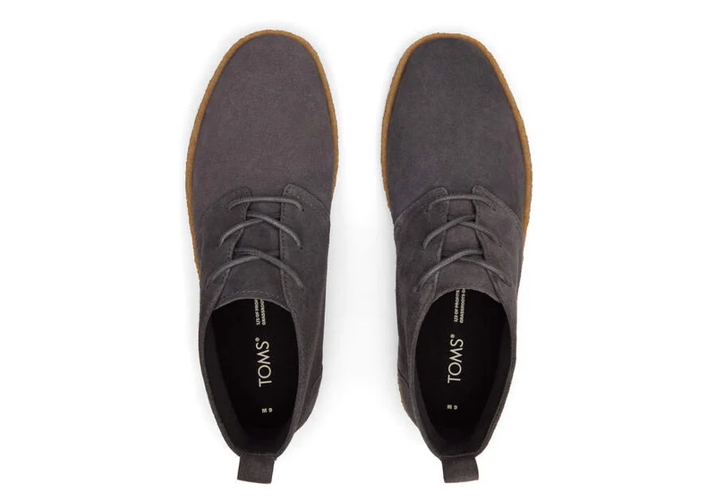 TOMS Herren Fremont Wildleder-Stiefelette – Pavement Grey