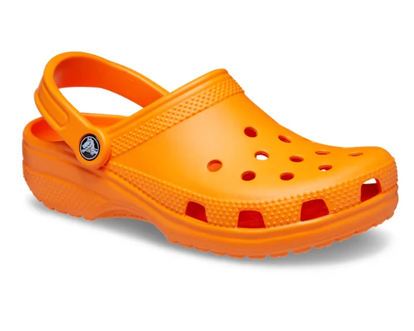 Crocs Unisex Classic Clogs - Orange Zing