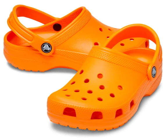 Crocs Kinder Classic Clog - Orangen-Zing