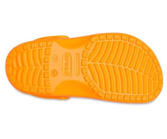 Crocs Kinder Classic Clog - Orangen-Zing