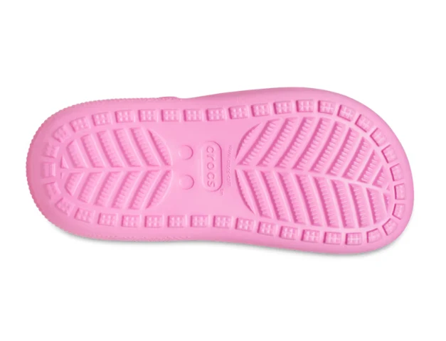 Crocs Klassischer Cutie-Plateau-Clog für Kinder – Taffy Pink