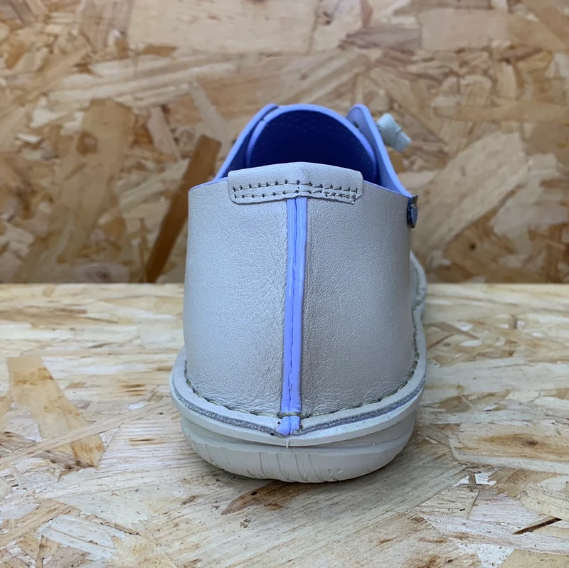 On Foot Damen-Lederschuh - Ice
