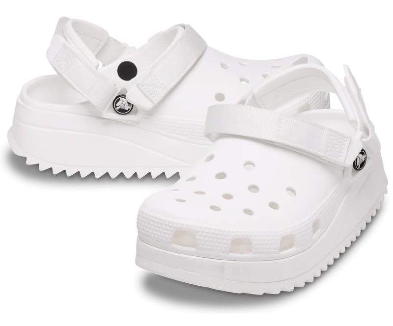 Crocs Unisex Classic Hiker Clog – Weiß