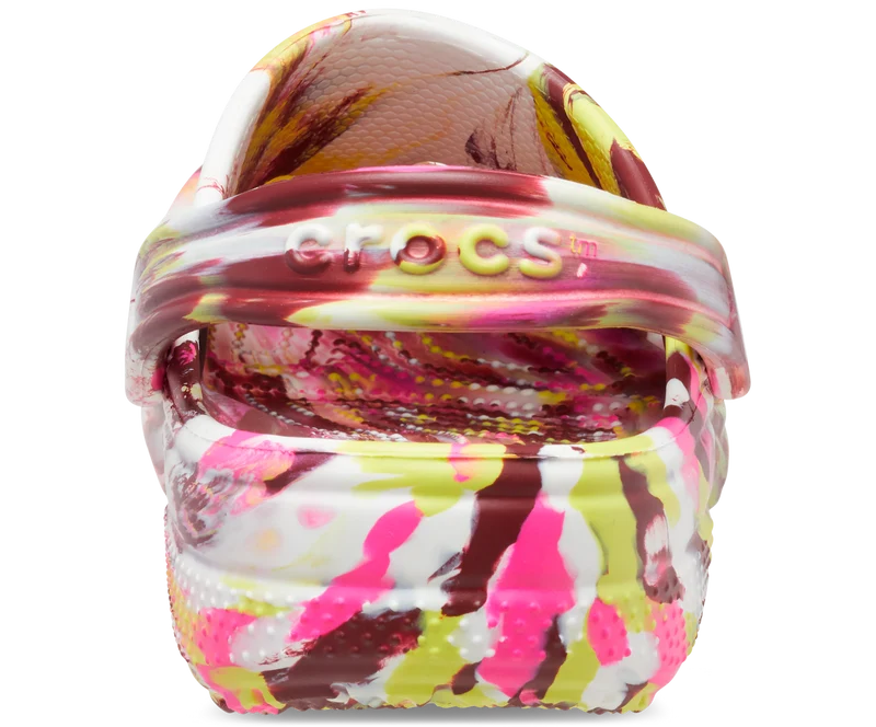 Crocs Unisex Classic Marmor-Clog – Electric Pink