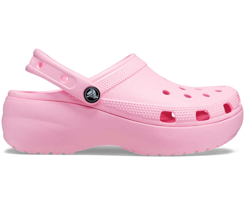 Crocs Unisex Klassischer Plateau-Clog - Flamingorosa