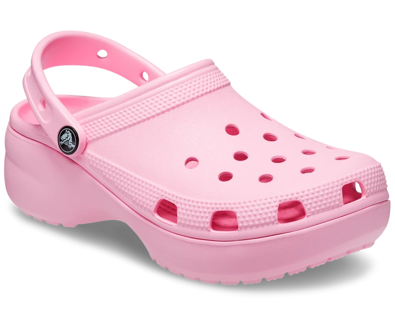 Crocs Unisex Klassischer Plateau-Clog - Flamingorosa
