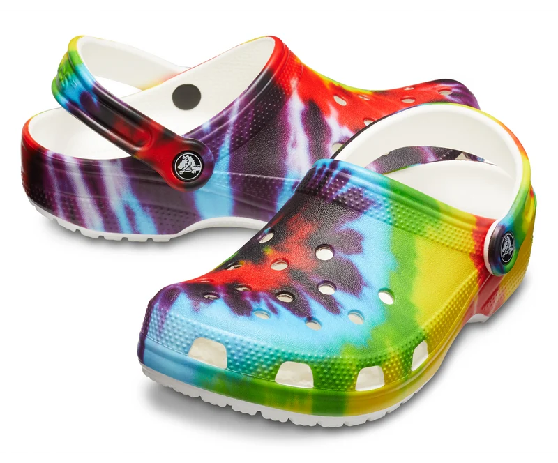 Crocs Unisex Classic Tie Dye Graphic Clog - Mehrfarbig