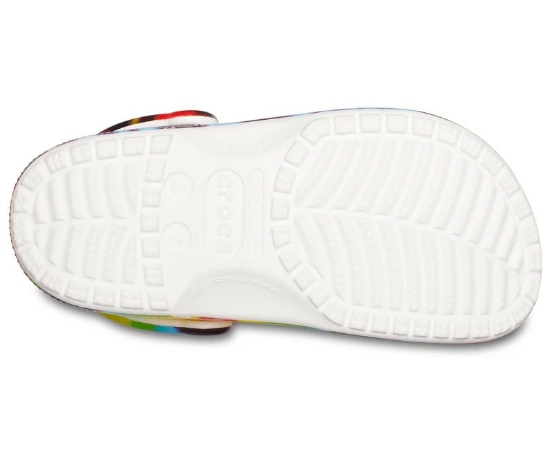 Crocs Unisex Classic Tie Dye Graphic Clog - Mehrfarbig