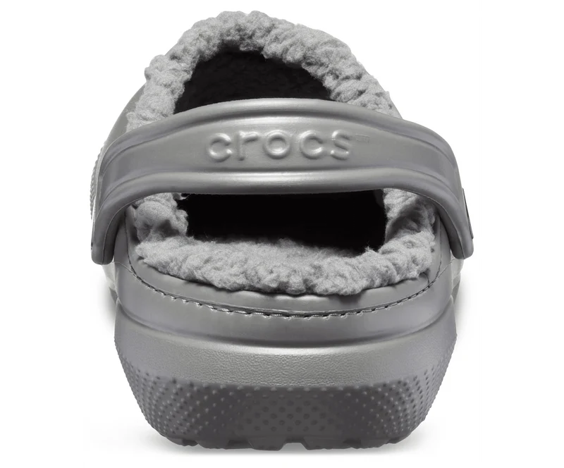 Crocs Unisex-Klassiker Lined Clog - Schiefergrau / Rauch