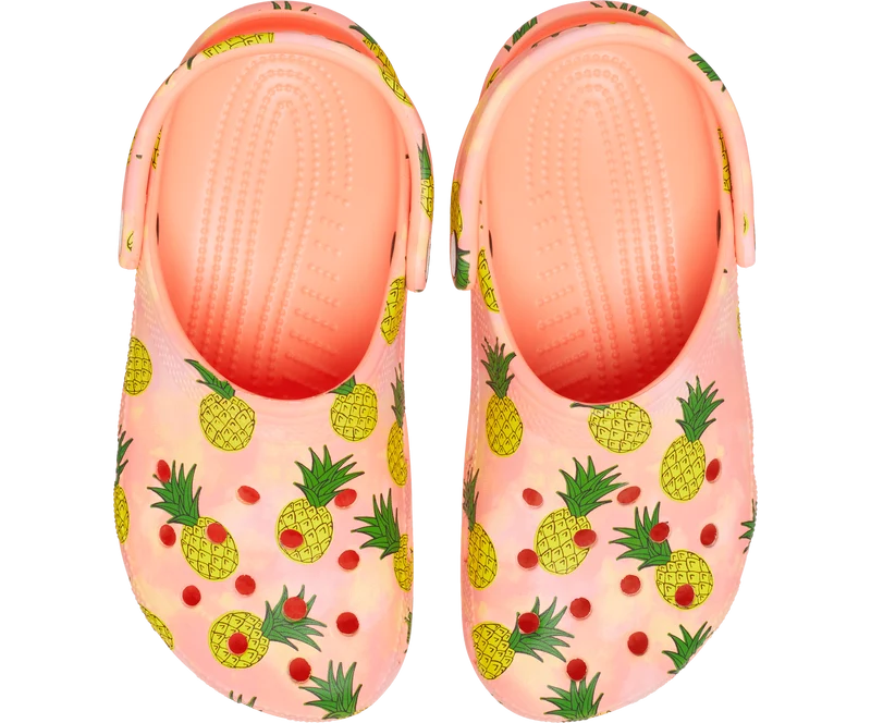 Crocs Unisex Classic Retro Resort Clog – Papaya