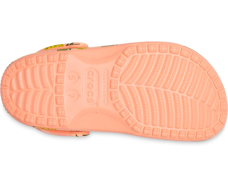Crocs Unisex Classic Retro Resort Clog – Papaya