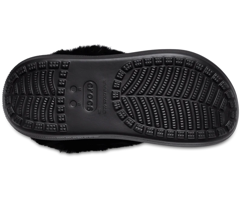 Crocs Unisex Furever Crush Clog - Schwarz