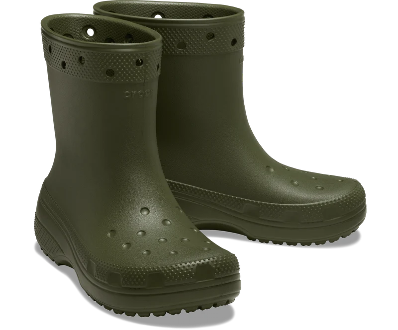 Crocs Klassischer Unisex-Stiefel – Armeegrün