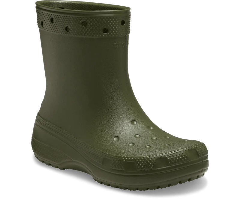 Crocs Klassischer Unisex-Stiefel – Armeegrün
