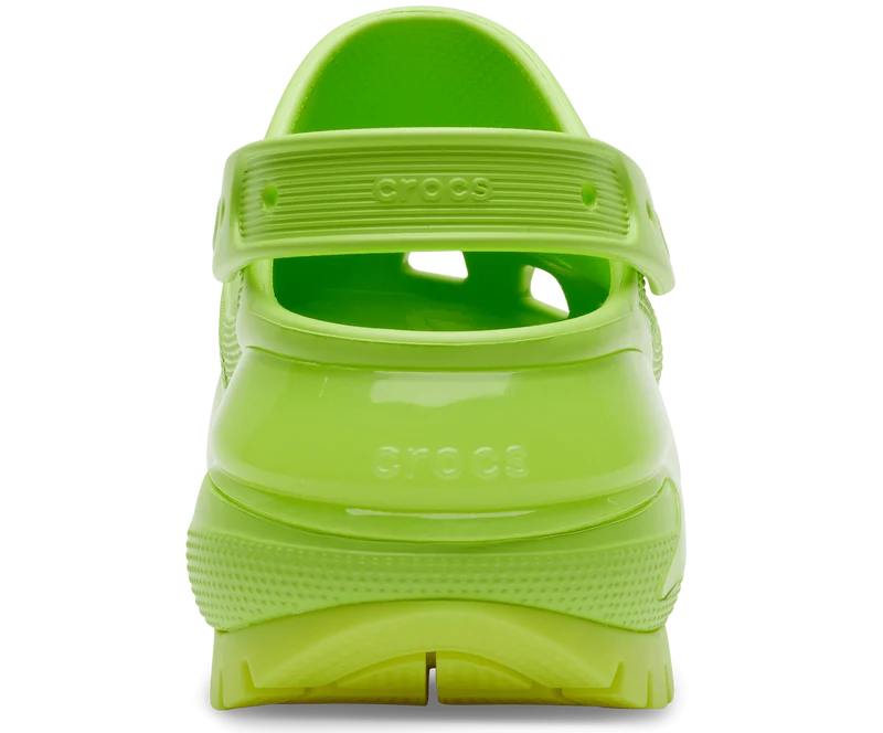 Crocs Unisex Classic Mega Crush Clog - Limettengrün