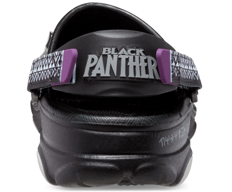 Crocs Unisex Black Panther All Terrain Clog – Schwarz