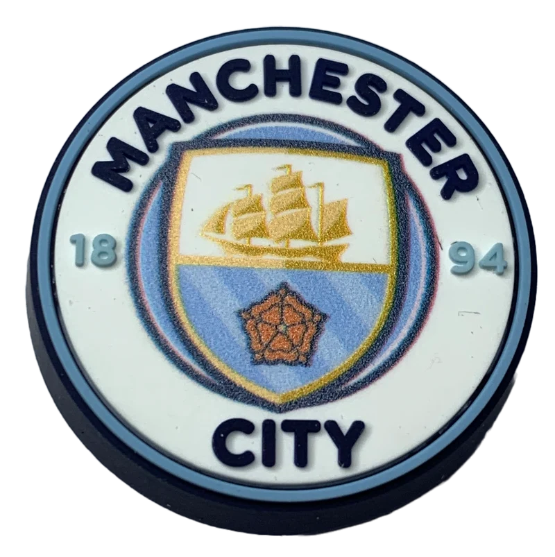 Crocs Jibbitz Anhänger mit Manchester City-Logo