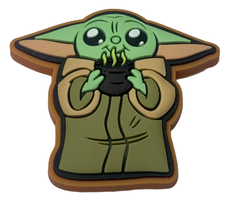 Crocs Jibbitz Star Wars Grogu mit Tassenanhänger