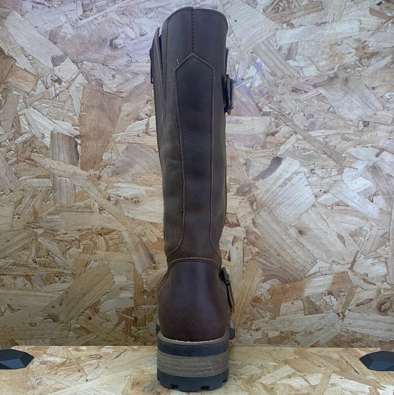Oak & Hyde Crest Lederstiefel für Damen - Dunkelbraun
