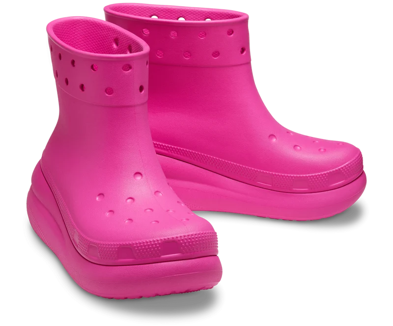Crocs Unisex Classic Crush Boot – Rosa