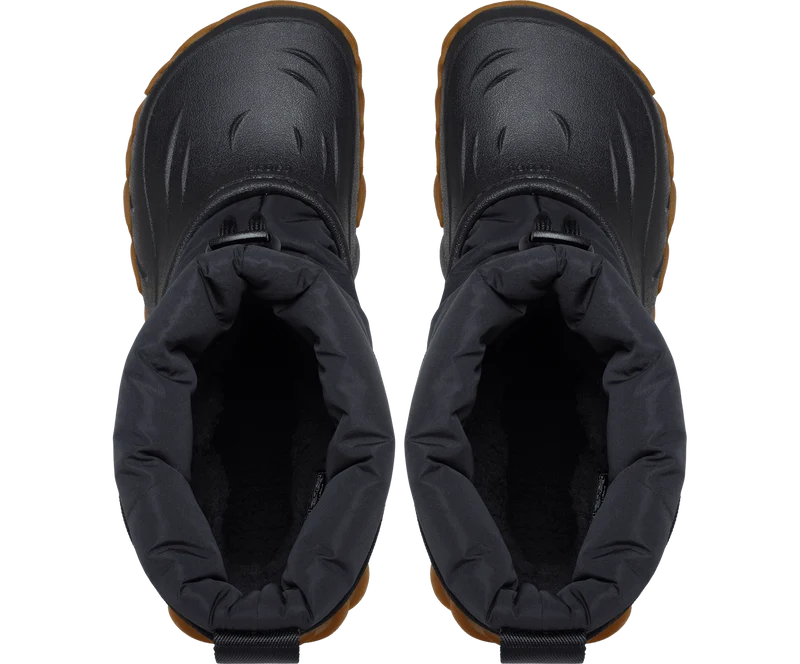 Crocs Unisex Echo Boot - Schwarz / Gummi