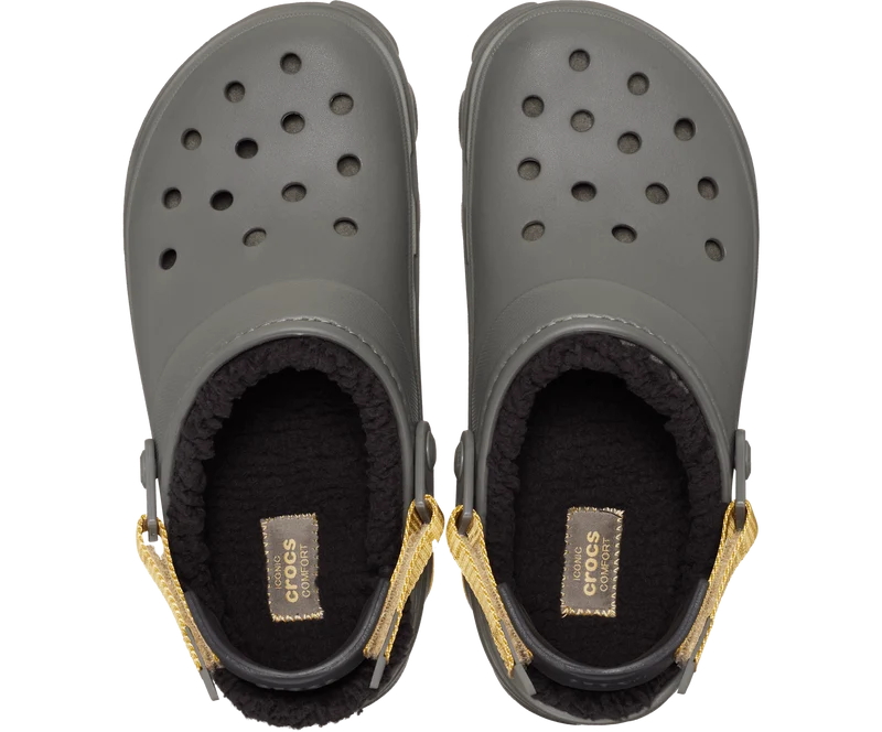 Crocs Unisex Classic All-Terrain Lined Clog - Dusty Olive