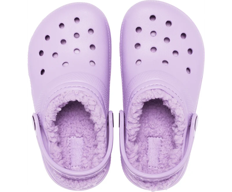 Crocs Kinderklassiker Lined Clog - Orchidee