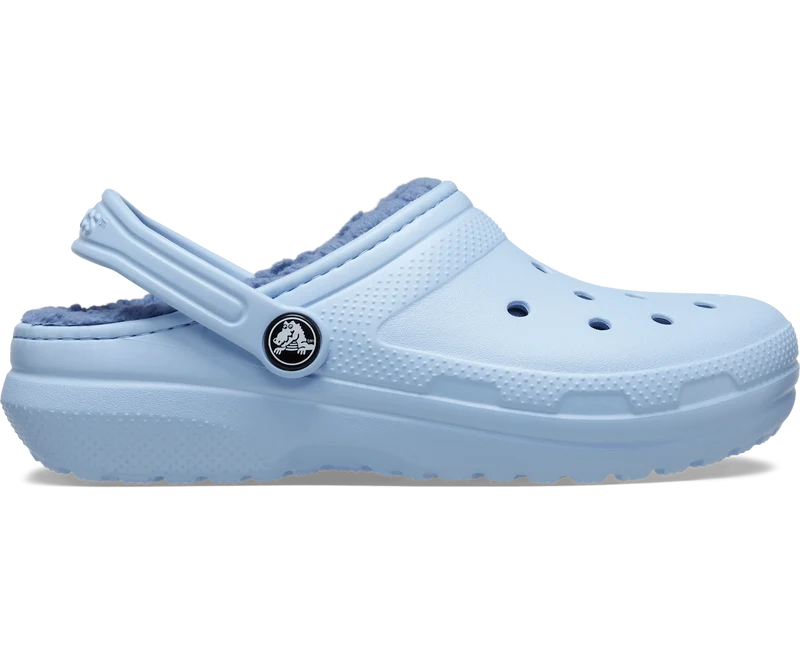 Crocs Kinderklassiker Lined Clog - Blauer Kalzit