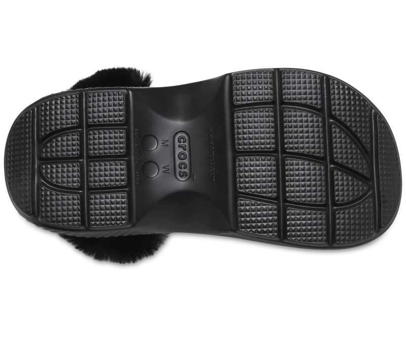 Crocs Unisex Classic Stomp Lined Clog - Schwarz