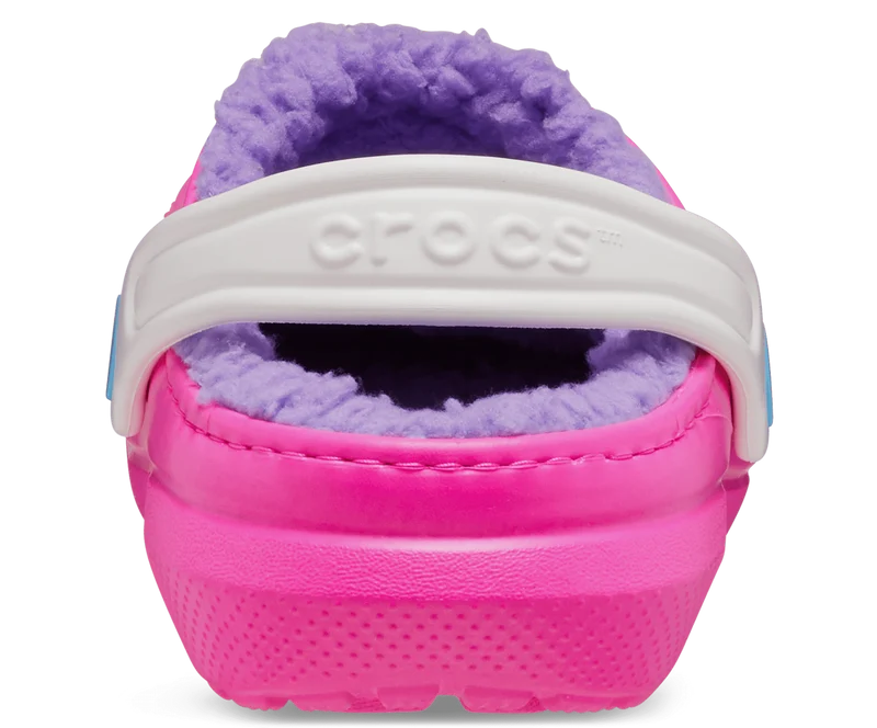 CROCS Kinderklassiker Lined Clog - Pink Crush