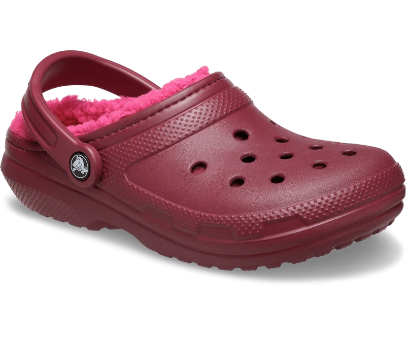 Crocs Unisex-Klassiker Lined Clog - Rote Beete