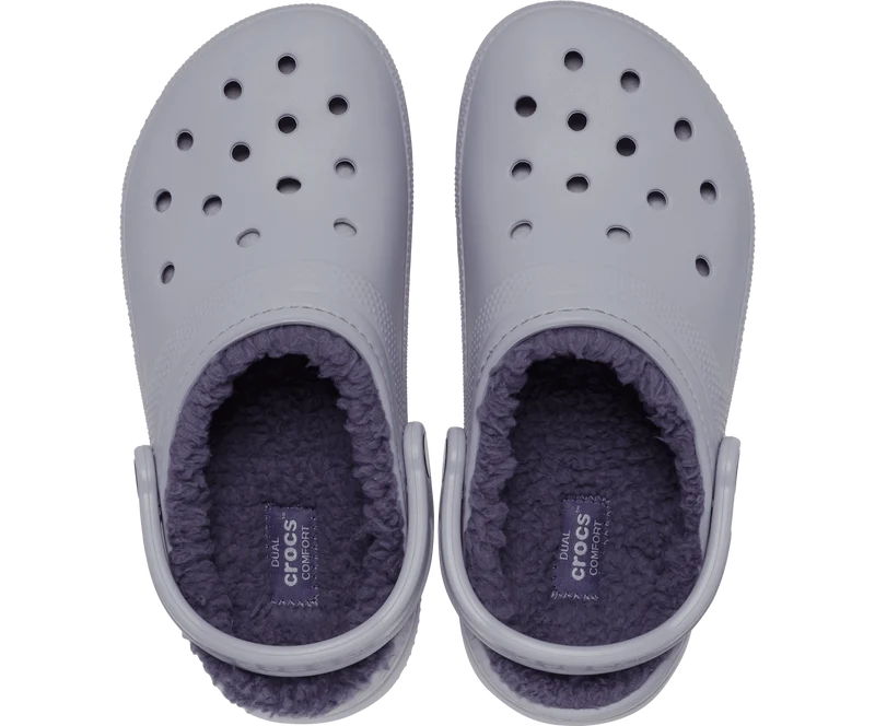 Crocs Unisex-Klassiker Lined Clog - Malvenfarbener Nebel