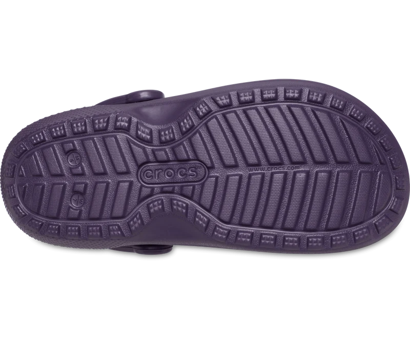 Crocs Unisex-Klassiker Lined Clog - Dunkle Iris