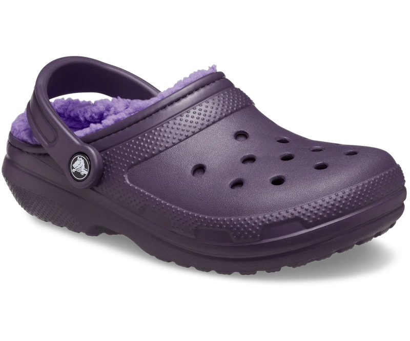 Crocs Unisex-Klassiker Lined Clog - Dunkle Iris