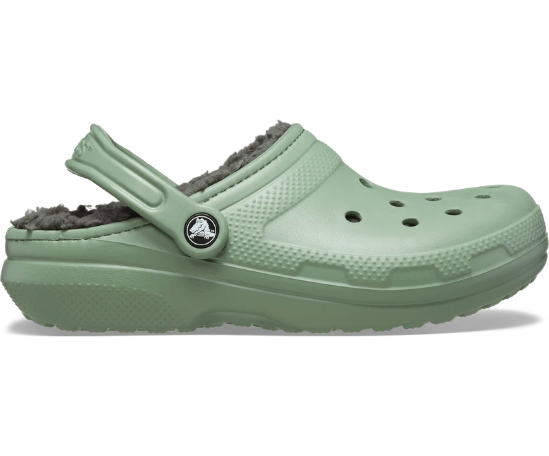 Crocs Unisex-Klassiker Lined Clog - Moos