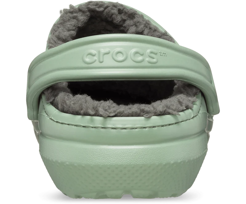 Crocs Unisex-Klassiker Lined Clog - Moos