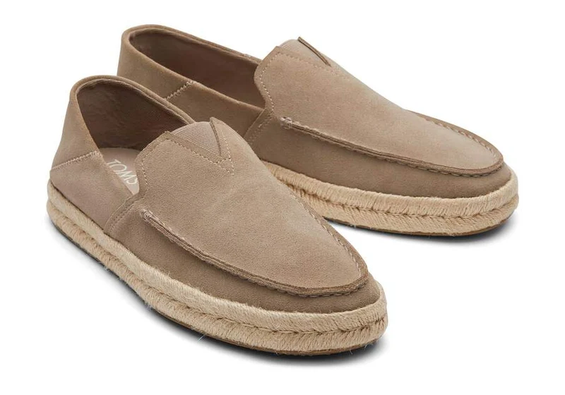 TOMS Alonso Loafer aus Wildleder für Herren - Dune