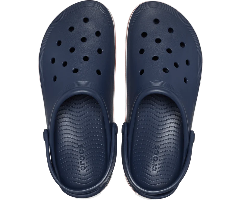 Crocs Klassischer Unisex-Off-Court-Clog – Marineblau